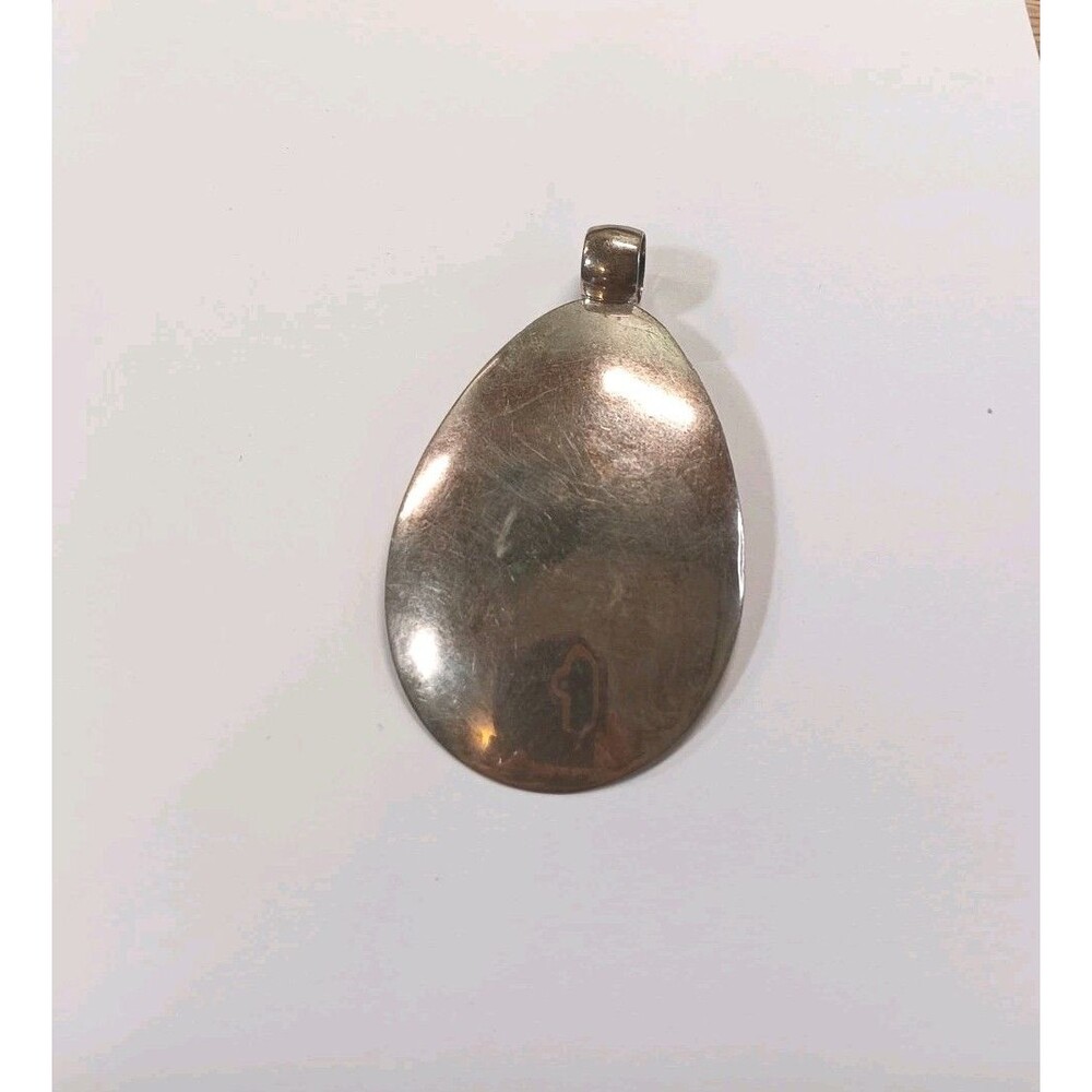 Large Silver 925 Necklace Pendant